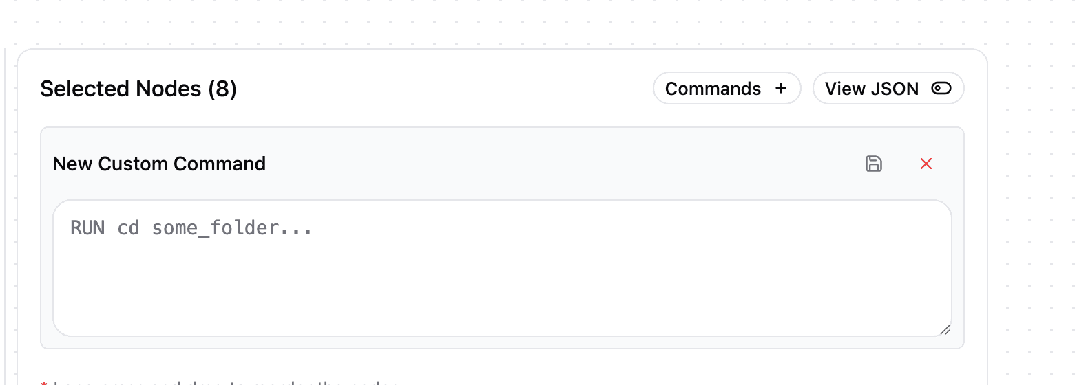 Docker commands