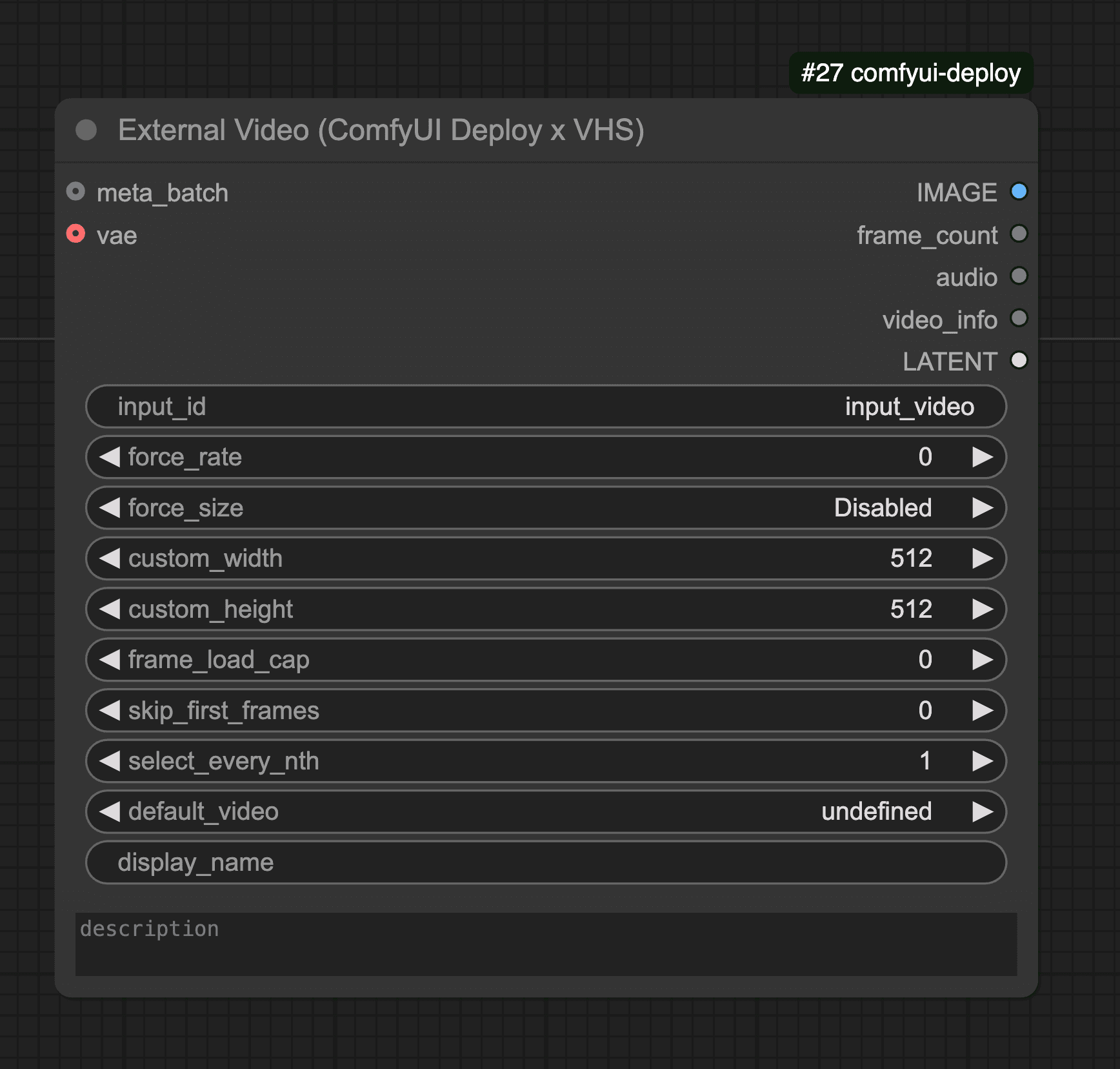 External Video Node