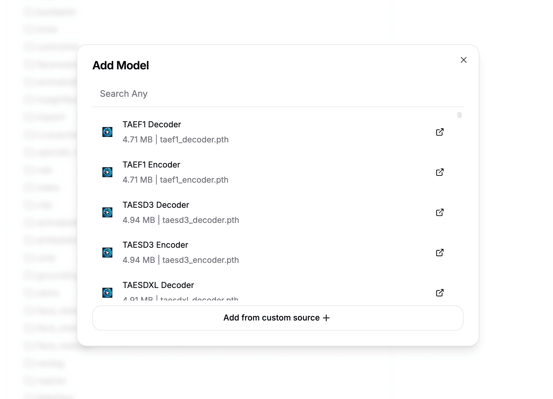Download models